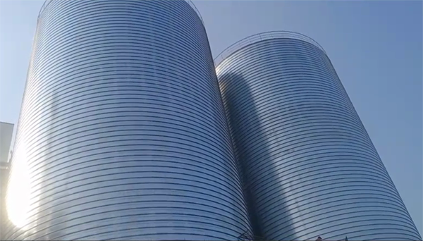 汨罗2座混凝土高架卷板仓